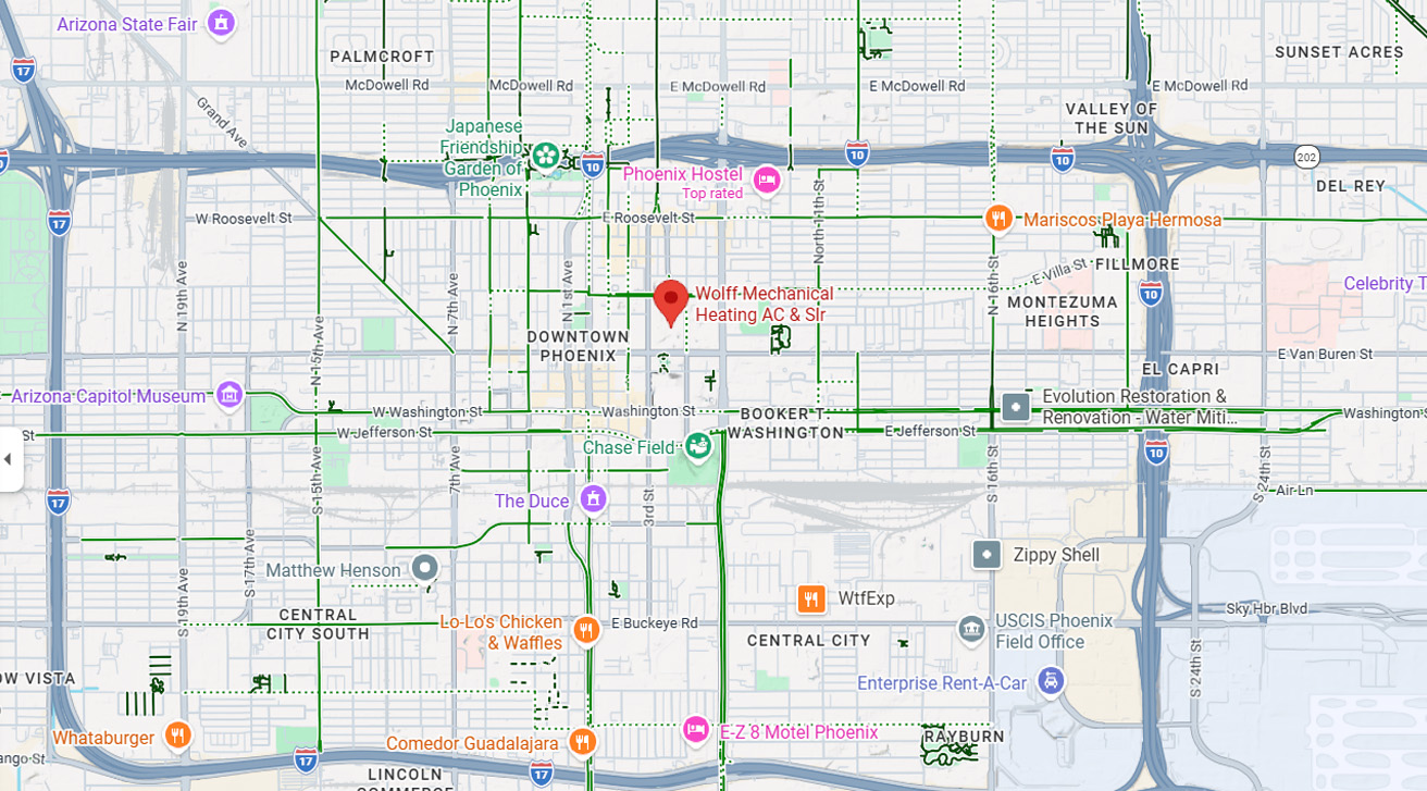 phoenix az map